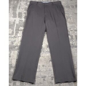 FootJoy Men's Gray Dress/Golf Relaxed Fit Logo Pants Sz 36x32